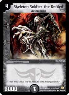 *DM-01 DUEL MASTERS - SKELETON SOLDIER, THE DE..-