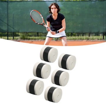 Защитная лента для теннисных ракеток, 6 шт., ПУ матовая VM