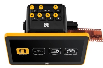 KODAK SLIDE N 7-дюймовый сканер негативов 35 110 126 мм Слайды 50 мм