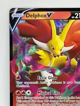 Карточки покемонов (LOR 027) Delphox V