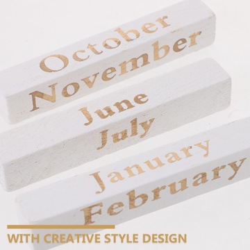 Деревянный календарь Мисс деревянный декор