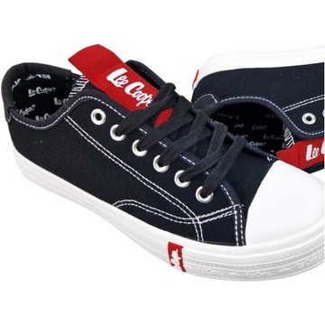 czarne Trampki Damskie LEE Cooper tenisówki Buty Sportowe 2237L 39