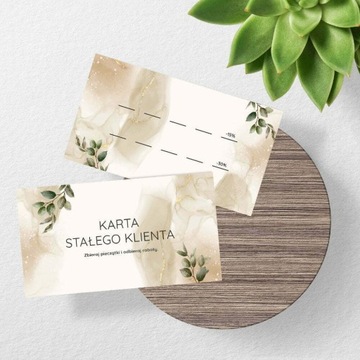Karty Stałego Klienta - Personalizowane Z Nagrodami