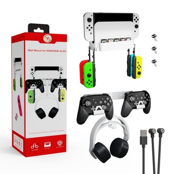 Uchwyt Ścienny Wieszak Ściana do Nintendo Switch