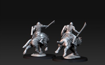 Варги-наездники с мечами - x2