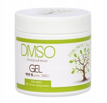 DMSO żel 99,9% - NATURALNY z MIAZGI DRZEWNEJ!