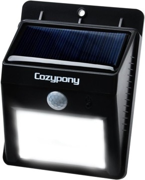 Lampa solarna Cozypony z czujnikiem ruchu 8 LED