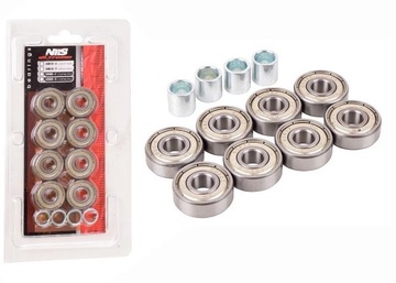 ПОДШИПНИКИ 8 шт ABEC-9 ХРОМ NILS EXTREME ДЛЯ СКУТЕРОВ, СКЕЙБбордов