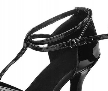 BUTY DO TAŃCA TOWARZYSKIEGO TANECZNE 7cm ZŁOTE