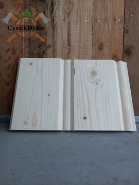 DESKA ELEWACYJNA ŚWIERK 28x195x450 WŁASNE PIÓRO.