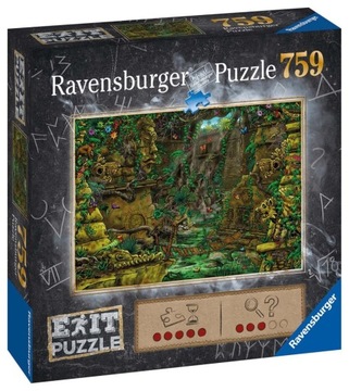 RAVENSBURGER PUZZLE EXIT: ŚWIĄTYNIA ANKOR 759 ELEMENTÓW 19951