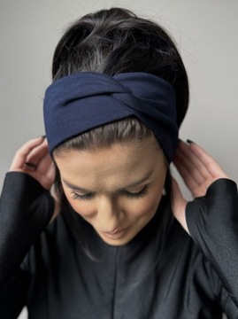 ПОВЯЗКА НА УШИ ЖЕНСКАЯ, ТОНКАЯ, ЛЕГКАЯ, КОМФОРТНАЯ, ИЗ ХЛОПКА, ЦВЕТ