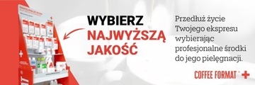 COFFEE FORMAT DESCALER+ Uniwersalny płyn odkamieniający do espresu 1l