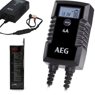 Prostownik Automatyczny Ładowarka 12V 24V 4A AEG