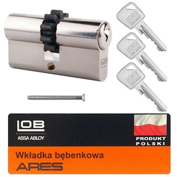 wkładka Lob Ares 30/45 zębatka nikiel