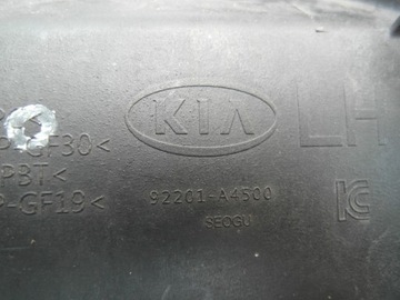 HALOGEN LEVÝ KIA CARENS IV 4 FACELIFT 92201-A4500
