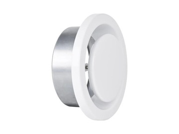 ANEMOSTAT WYWIEWNY 160 mm SKANDYNAWSKI BIAŁY CICHY TŁUMIĄCY AVE