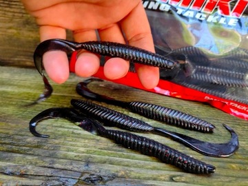 12 szt. Twister 12,7 cm - 7,5 gr. szczupak sandacz