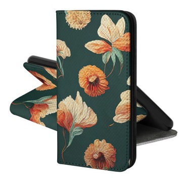 ETUI MAGNET DO REALME 8 / 8 PRO FLOWERS III