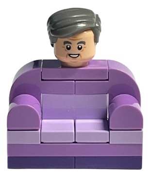 LEGO Harry Potter figurka Armchair Horace Slughorn