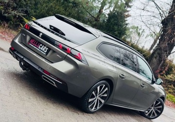 Peugeot 508 II SW 1.5 BlueHDi 130KM 2020 Peugeot 508 Gt-Line Full Led Pano Focal Alu19 Virtual Skora Kam 360 Blis G, zdjęcie 9