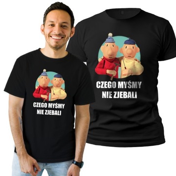 Koszulka Męska Z Nadrukiem T-shirt Prezent Sąsiedzi Czego Myśmy Budowa XL