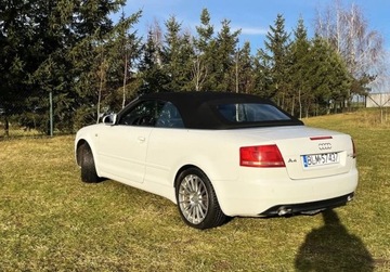 Audi A4 B7 Cabrio 3.0 V6 TDI CR 233KM 2008 Audi A4 Cabrio 3.0TDI 232KM QUATTRO 166000km, skora, OKAZJA 3.0 Diesel, zdjęcie 11