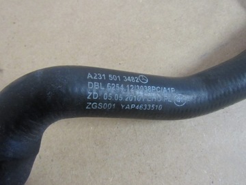 MERCEDES SL W231 R231 231 PŘÍVOD PŘÍVODY WAZ TRUBKA VODY A2315013482