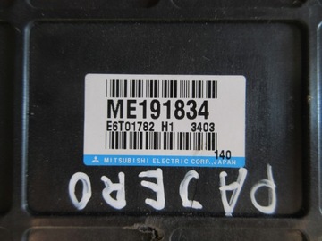 JEDNOTKA ŘÍZENÍ MOTORU PAJERO III 3 3.2 D