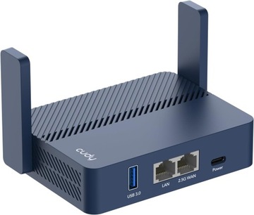Cudy Router AX3000 Wi-Fi 6 Ethernet RJ45 2,5 Gb/s