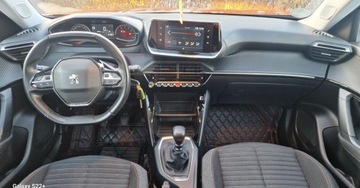 Peugeot 2008 II SUV 1.2 PureTech 100KM 2021 Peugeot 2008 90 Tkm - Bezwypadkowy - Navi - Grzane fotele 1.2 Benzyna 101KM, zdjęcie 6