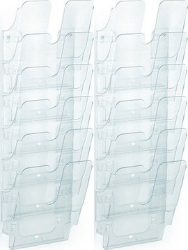 POJEMNIK NA ULOTKI 6X A4 DURABLE Flexiplus PION x2