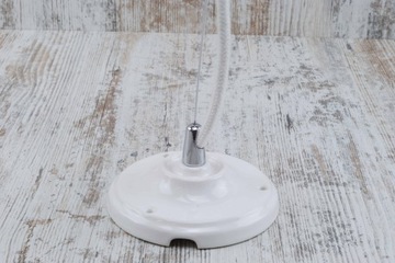 2m biała linka stalowa do lampy loftowej lampa belka lampa loft retro DIY
