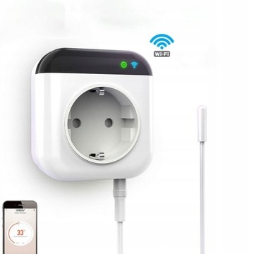 Inteligentne gniazdo termostatu TUYA WiFi Alexa