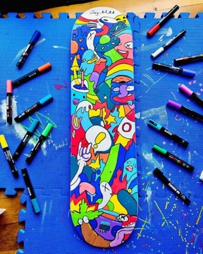 НАБОР КРАСОК ДЛЯ ПОСТЕРОВ UNI POSCA ИЗ 8 шт. МАРКЕРЫ КРАСКА ДЛЯ МАРКЕРОВ PC5M