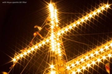 Фильтр со звездообразным эффектом Hoya Sparkle 6X 55 мм