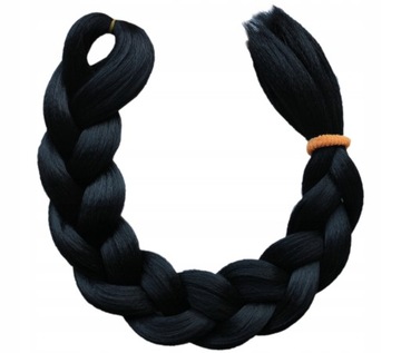 Pasma syntetyczne czarny EASY BRAID 6 x100g