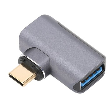 Magnetyczna przejściówka kolankowa USB A do typu