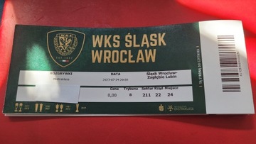 Bilet Śląsk Wrocław - Zagłębie Lubin