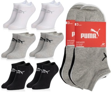 Puma skarpety stopki 6 par 43/46 multi