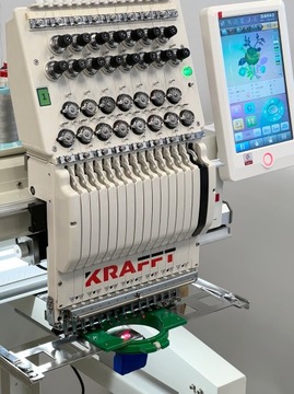 KRAFT KF-CT1501H ВЫШИВАЛЬНАЯ МАШИНА 1 ГОЛОВКА 15 ЦВЕТОВ.