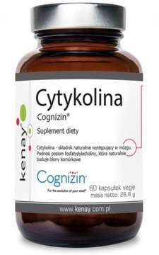 Cytykolina Cognizin 60 kapsułek vege Kenay
