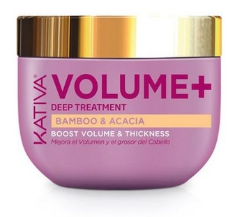 KATIVA VOLUME+ BAMBOO & ACACIA Maska 250 ml