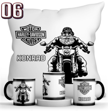 НАБОР HARLEY DAVIDSON MAGIC КРУЖКА + ПОДУШКИ