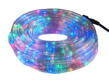 WIELOKOLOROY Wąż Led 20M Lamki Choinka 480 LED