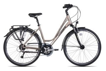 UNIBIKE VOYAGER LDS TYTANOWY POŁYSK rama 17
