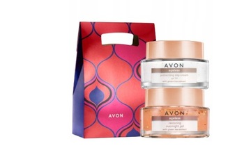 ZESTAW KREMÓW DZIEŃ NOC AVON NUTRA AGELESS TOREBKA