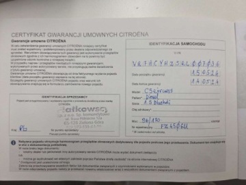Citroen C5 Aircross I SUV Facelifting 1.5 BlueHDi 131KM 2024 Citroen C5 Aircross 1.5 BlueHDi Max EAT8 130KM SalonPL Gwrancja Dealer Vat, zdjęcie 23