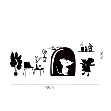 Светящиеся ФЛУОРЕСЦЕНТНЫЕ наклейки на стену 435 шт. + Наклейки на мышь.