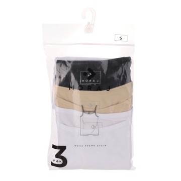 ЖЕНСКИЙ ХЛОПКОВЫЙ ТОП, ФУТБОЛКА НА РЕМЕНКАХ, ОДНОРОДНЫЕ БОКСЕРЫ, 3 КОМПЛЕКТА MORAJ L